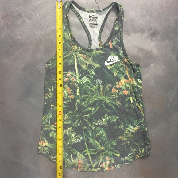 Women Tropical Nike Dri Fit Tank Top - RARE print - Picture 3 of 4